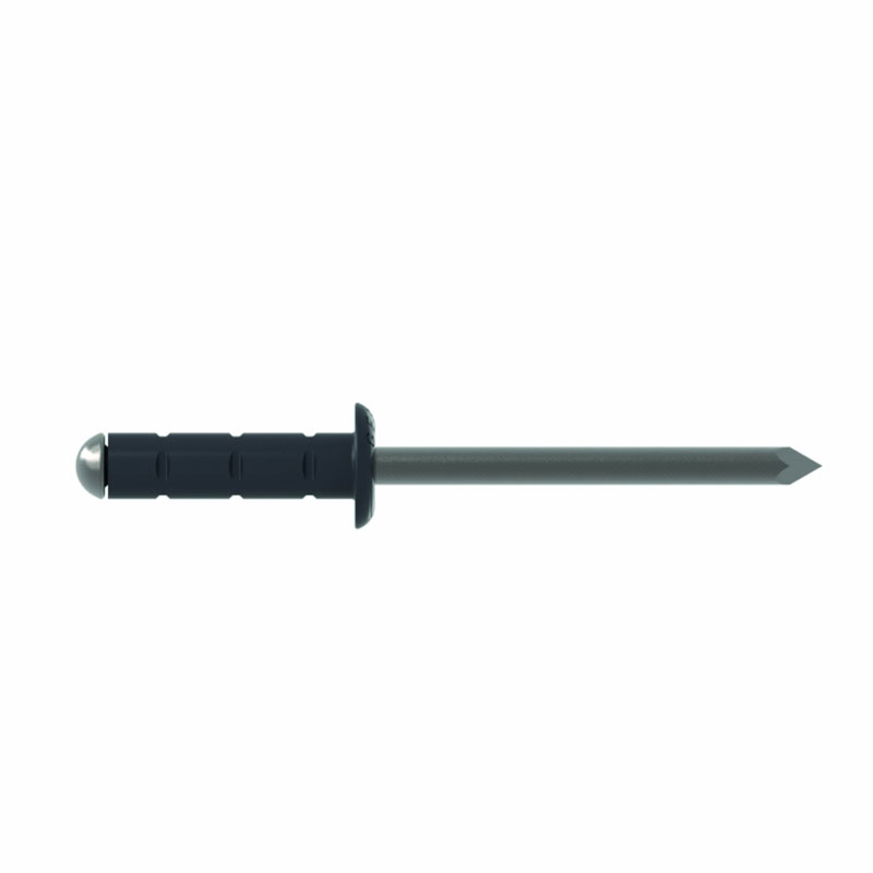 PolyGrip blind rivets alu/stainless 4 x 10 dome head RAL 7024 Graphite grey