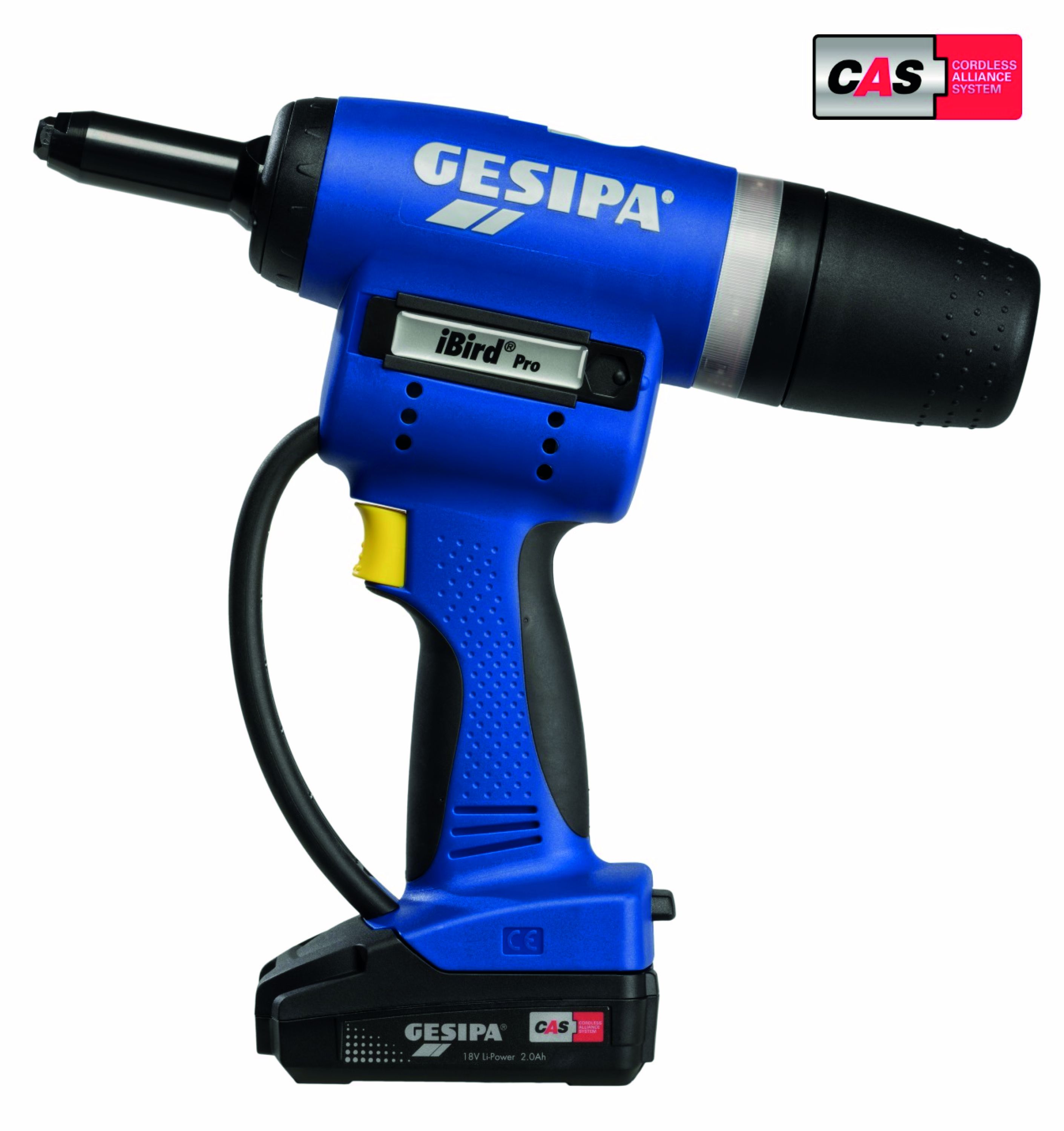 iBird Pro CAS with 2 Li-Ion batteries 18V - 2,0 Ah / charger in L-Boxx